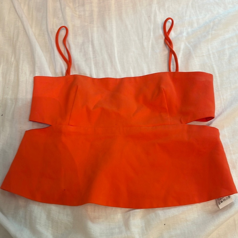 Red Zara Top